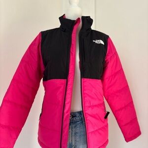 The North Face Pink and Black Jacket